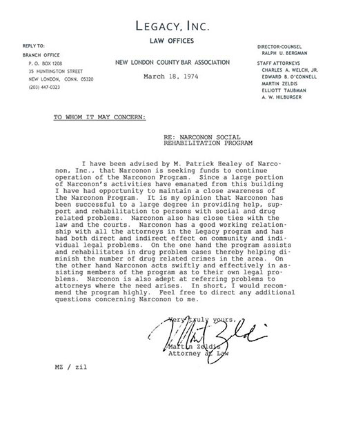 Letter of Recommendation Successful Help & Rehabilitation